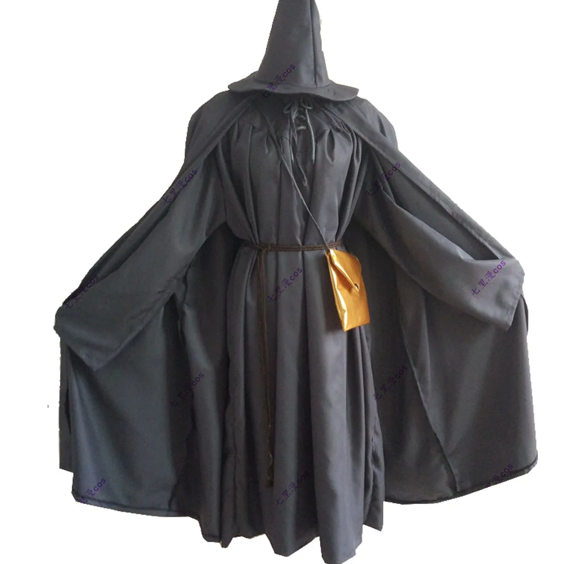 

2020 Gandalf Wizard Cosplay Halloween Costume Custom with hat