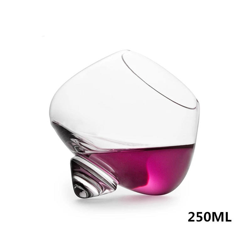 

Rotate Whiskey Glass Taste Belly Cigar Whisky Cocktail Drinking Wine Cup Tumbler Tasting Bar Wobbling Glasses Vaso Gafas Brandy