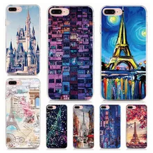 For Umidigi F2 A3 A5 S3 A3S A3X A7 S5 Pro F1 Play Power 3 X One Max Case Soft TPU Silicone Print Romantic City phone Cases