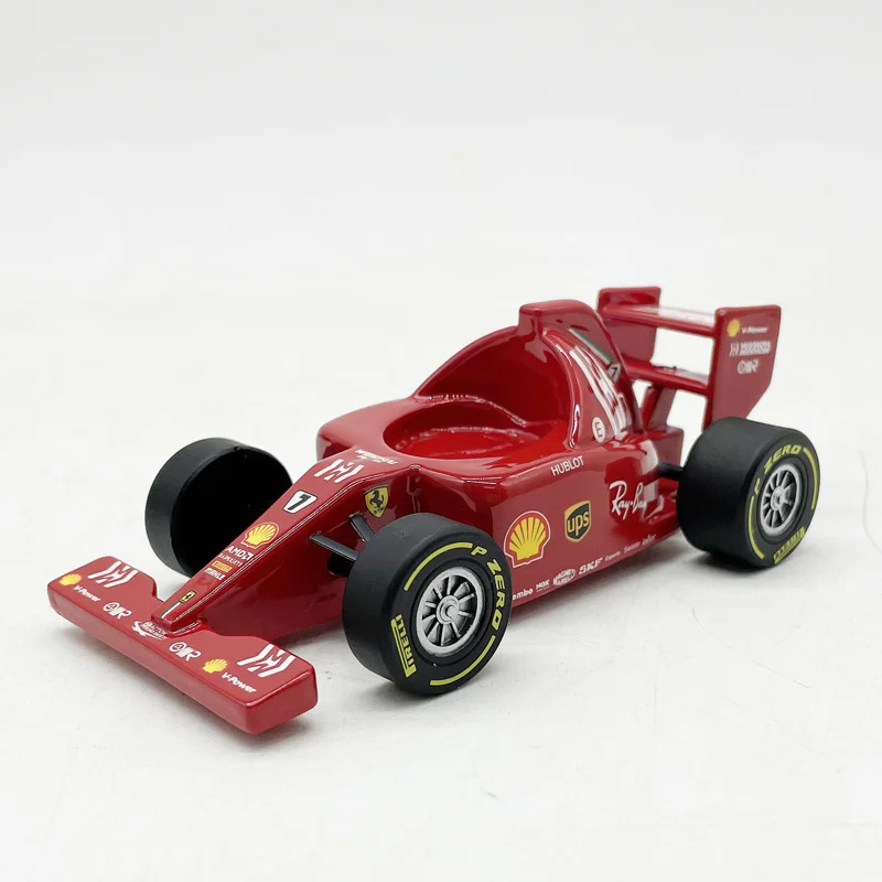 

Original 1/43 Ferrari Q version F1 formula car KIMI SF71H alloy car model collection decoration gift toy