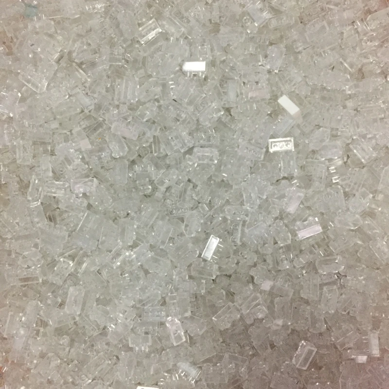 40 г/пакет строительные блоки 1x1 прямо сбоку кирпичи частицы DIY Пиксельной графики