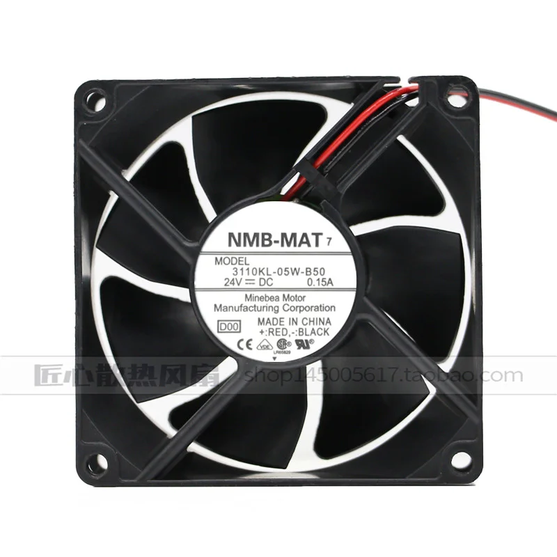 

Original 3110KL-05W-B50 8025 8cm 24V 0.15A super durable fan drive