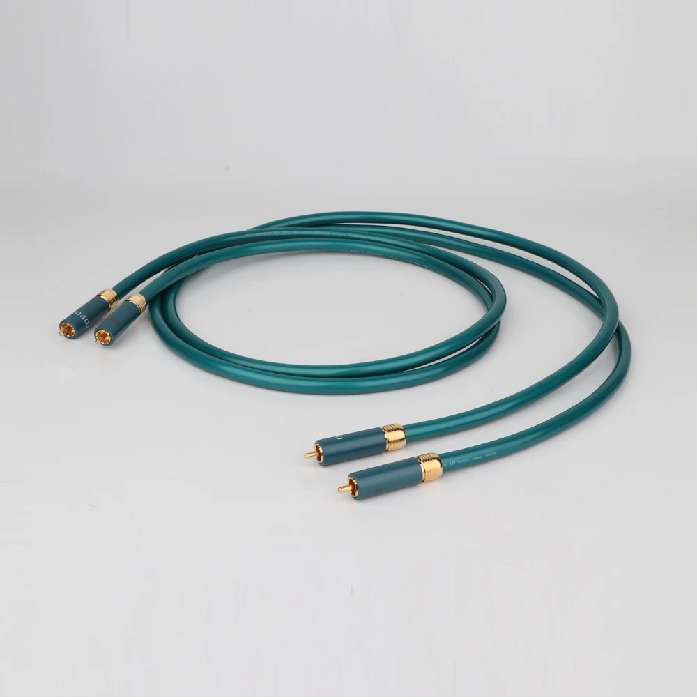 Hi Fi аудио 8NX RCA кабель end усилитель CD соединительный провод к сигнала