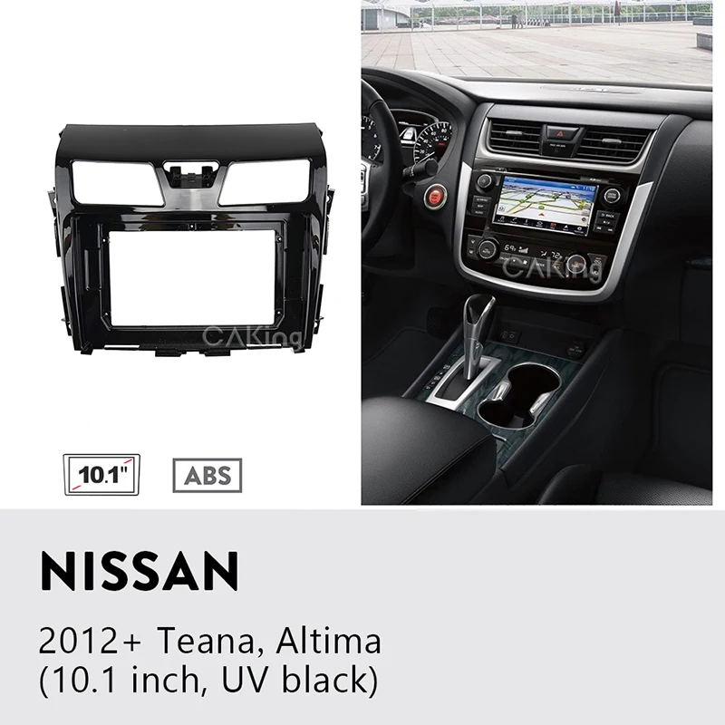 10 1 дюймов Автомобиль фриз Панель для Nissan Teana Altima 2012 + аудио автомобиля рама GPS