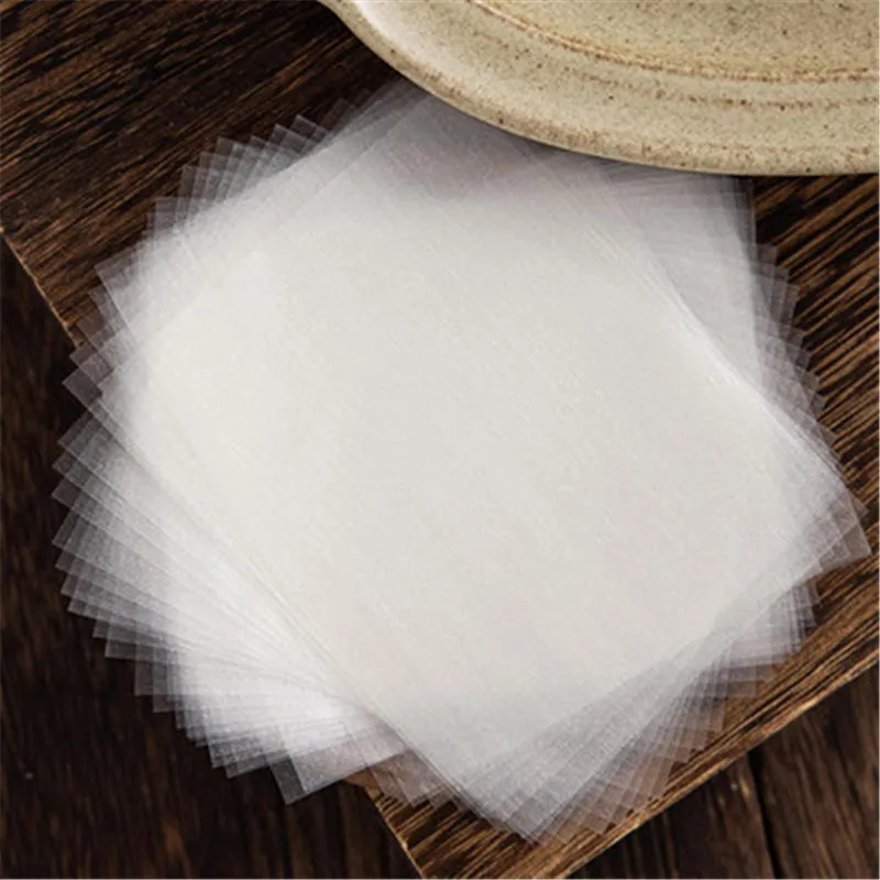 500 листов съедобная клейкая бумага для риса практичная конфет и сахара нуги