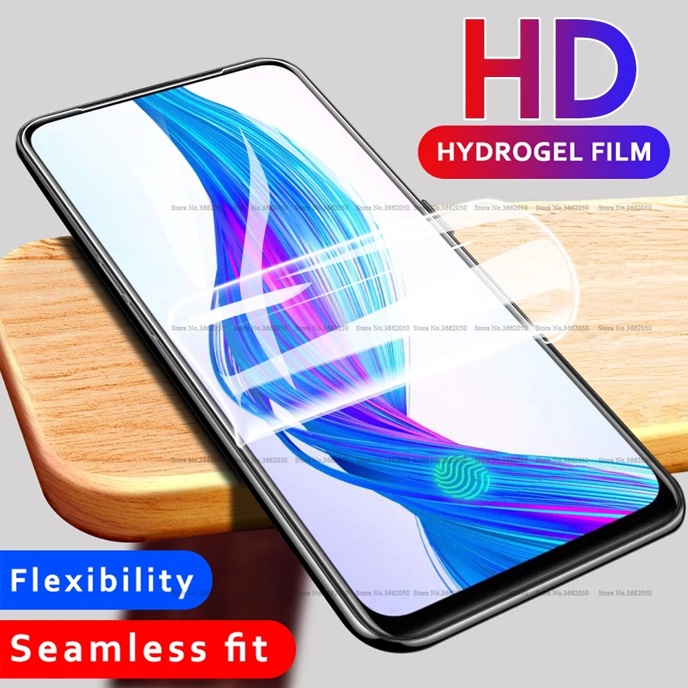 Гидрогелевая пленка для Oppo Realme X5 X3 Pro X2 XT X Reno Z K3 F11 F9 F5 мягкая Передняя не
