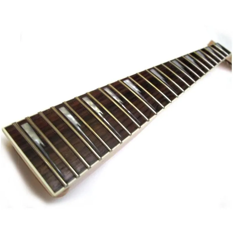 Disado 24 Frets Maple Electric Guitar Neck Double Lightning Rosewood Fingerboard Accessories Musical Instruments Parts enlarge