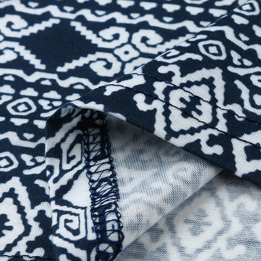 Женское Хлопковое платье для беременных с V образным вырезом и принтом|Платья| |