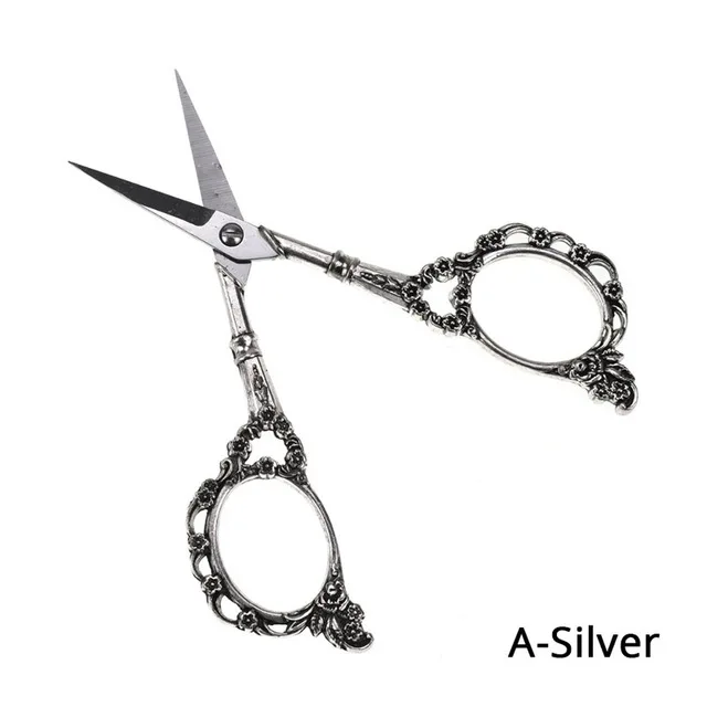 A-Silver 25 стилей, из нержавеющей стали портной ножницы вышивки крестиком вышивка Шитье ножницы для дома ручной работы Обрезка инструмент Аксессуары для шитья - Цвет: A-Silver