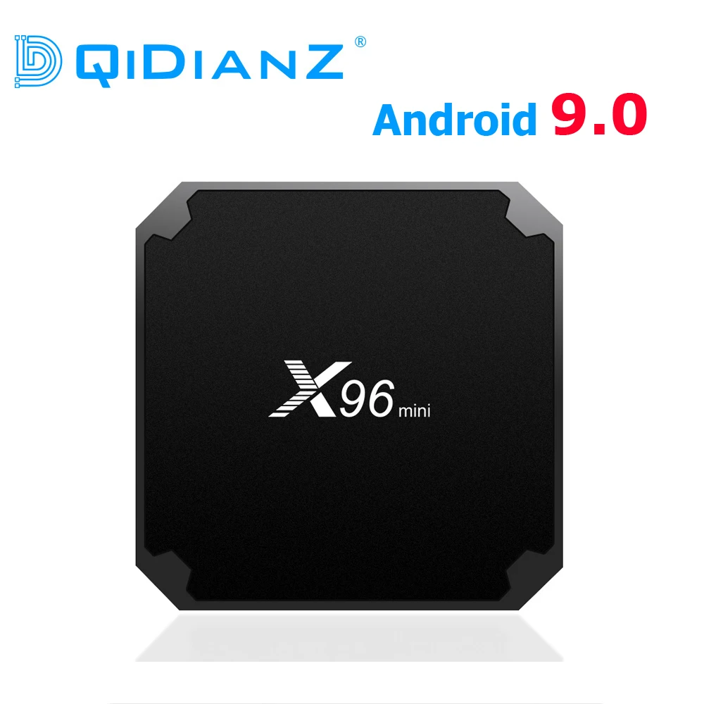 DQiDianZ Android 9,0X96 Мини ТВ приставка 1 ГБ 8 ГБ AMLOGIC S905W четырехъядерный процессор поддержка 2,4 GWIFI H.265 X96MINI медиаплеер