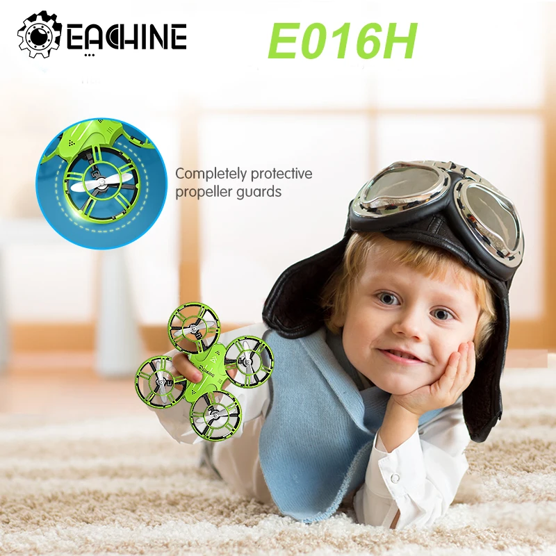 Eachine E016H мини режим удержания высоты Безголовый 8 минут время полета 2 4G RC Дрон
