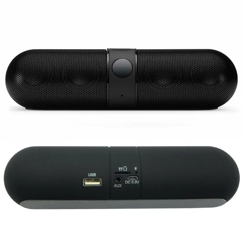 Портативный Bluetooth динамик для мобильного телефона, стерео аудио, Беспроводной регулятор громкости, мини, для помещений, супер бас, USB, громкая связь для xiaomi
