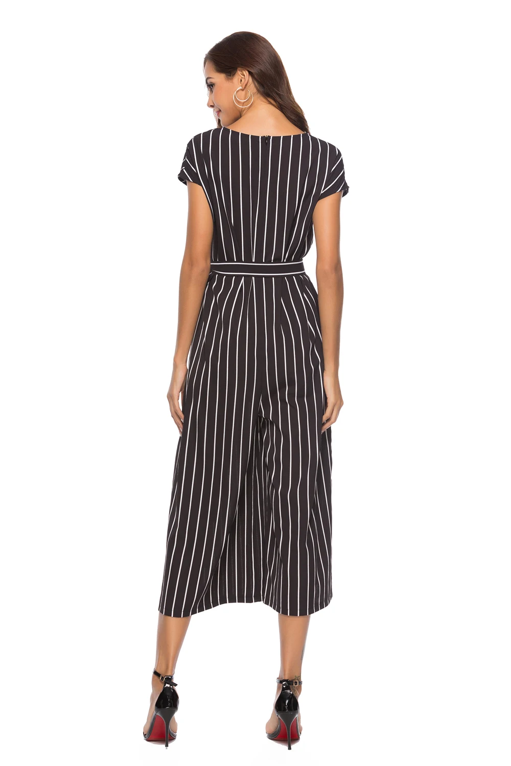 Новый Полосатый комбинезон для женщин|Женские комбинезоны| |