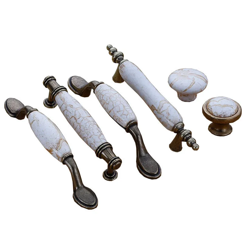 

Ceramic Cabinet Handle Furniture Handle Kitchen Handle Pulls Drawer Knobs Cupboard Pulls Antique Furniture Hardware