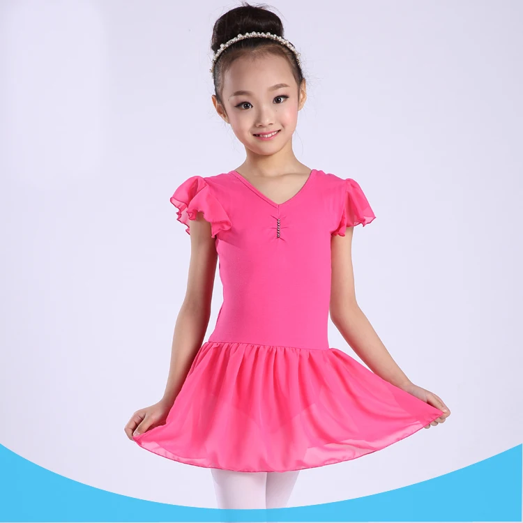 Балетное трико для девочек балетное гимнастическое платье-пачка Детские