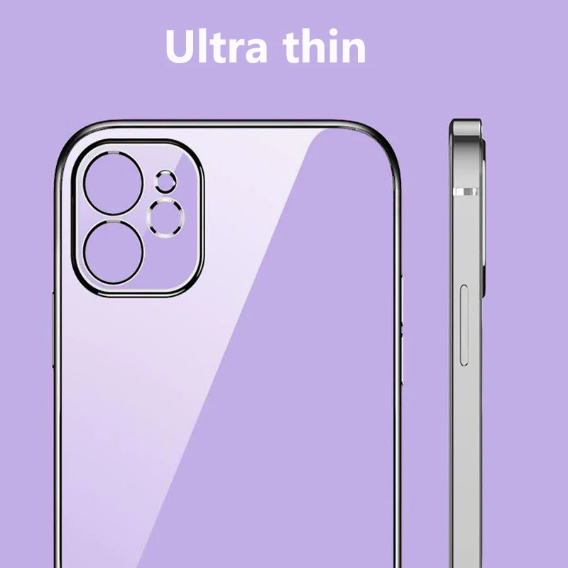 

Shockproof Bumper Transparent Soft Silicone Phone Cases For iPhone XR XS Max 7 8 6S Plus X Clear Cover For iPhone 11 Pro SE 2020