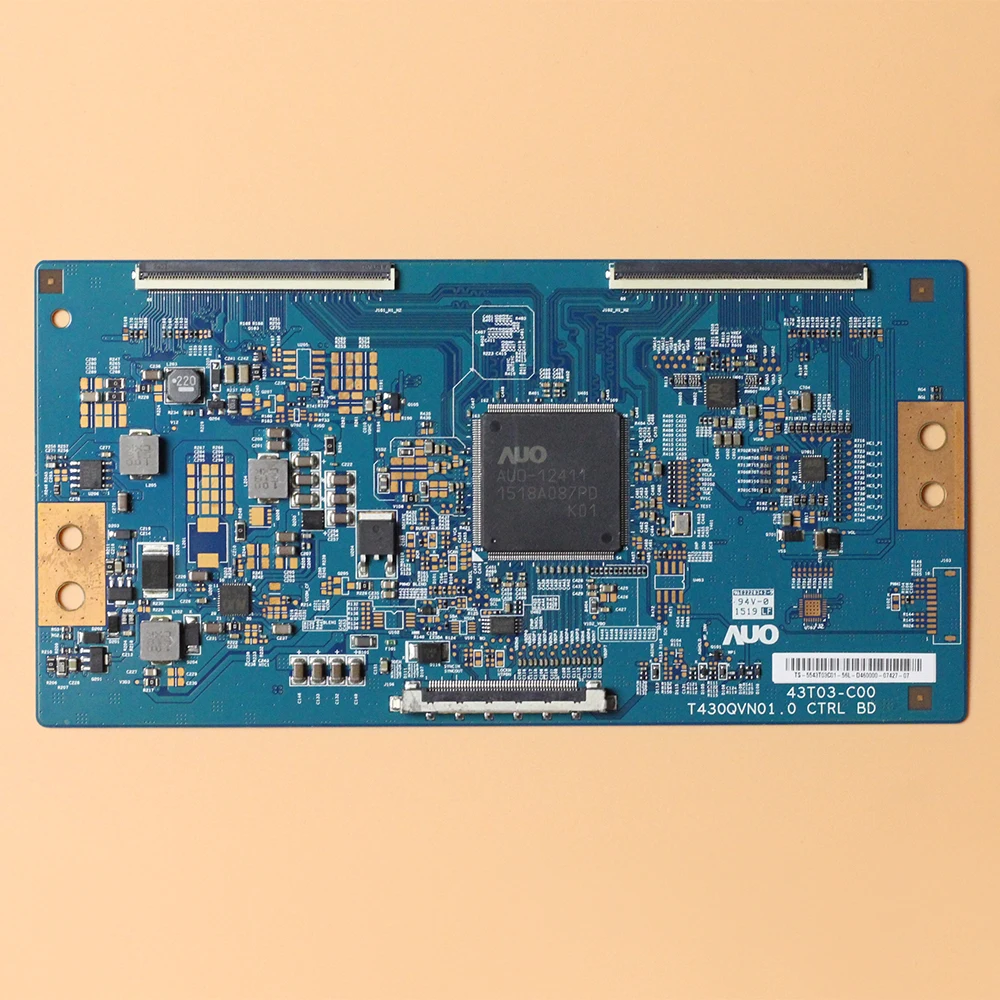 Tcon плата T430QVN01.0 CTRL BD 43T03 C00 схема протестирована ТВ логическая Замена Бесплатная