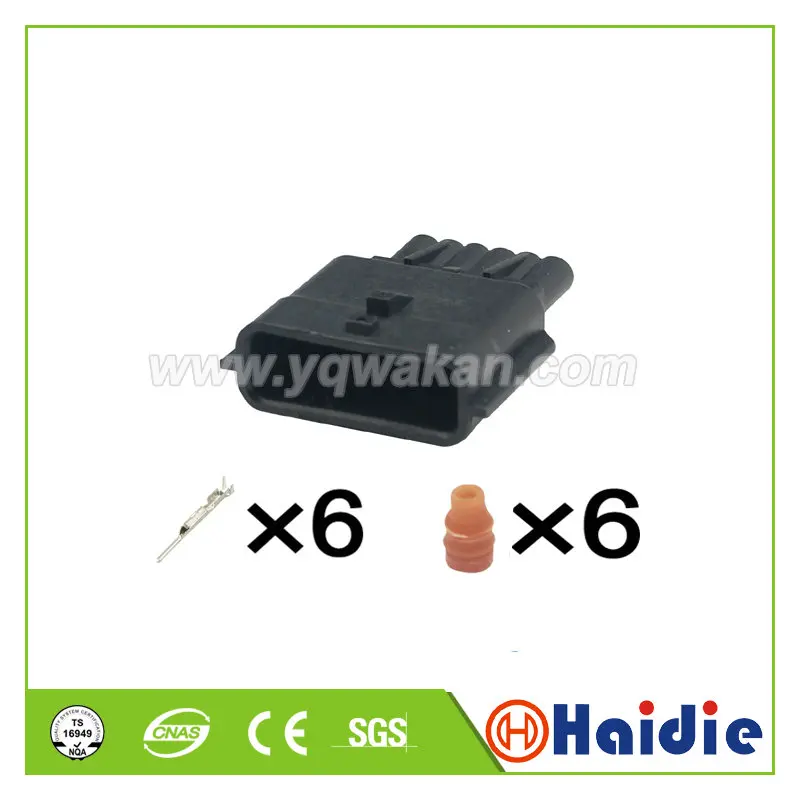 Бесплатная доставка 2 комплекта 6pin авто электрический водонепроницаемый разъем