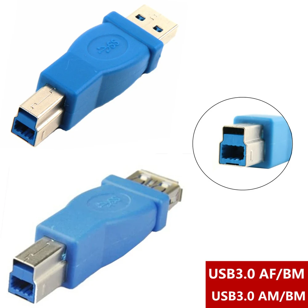 

Адаптер USB 3,0 A папа-B папа