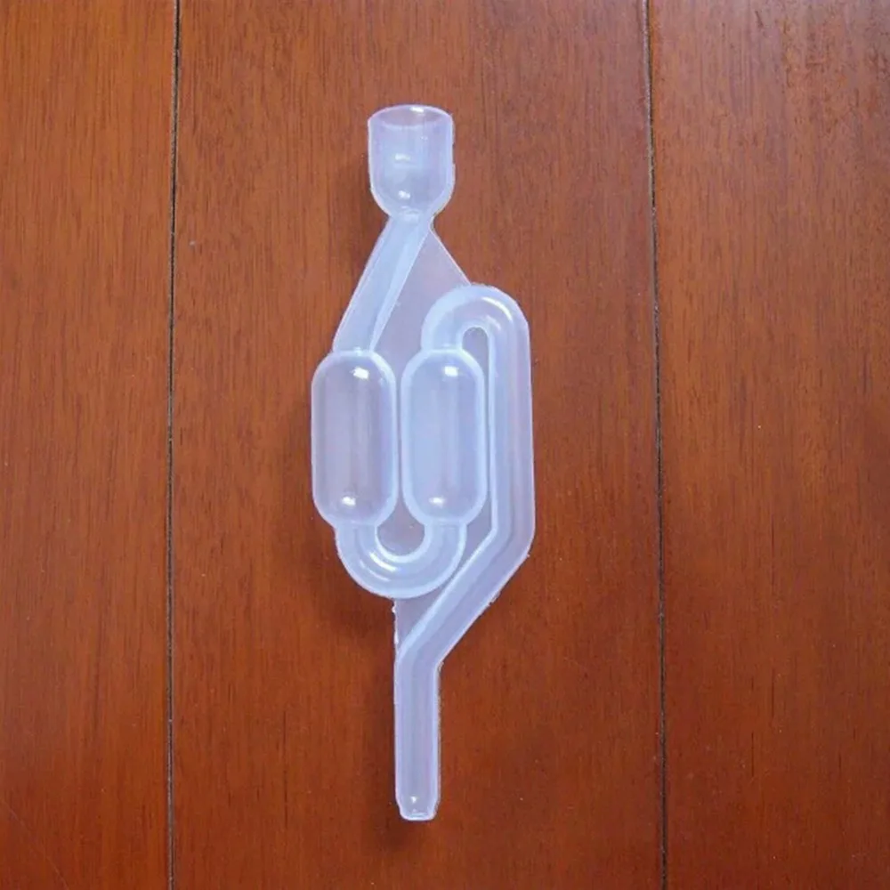 17 см Новые винные пробки Homebrew Airlock Grommet односторонний выпускной клапан для воды с