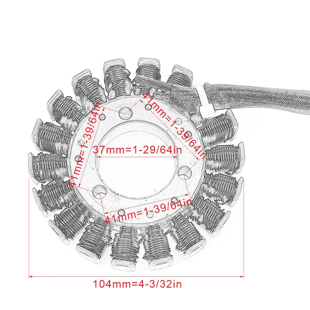 

For Suzuki SV400 SV650 SV650S 1999-2002 Motorcycle Generator Stator Coil 32101-19F00 32101-19F10 For SV 400 650 650S 2000 2001