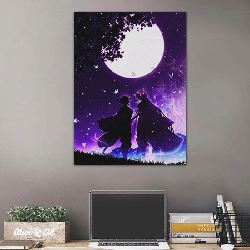 Shinobu Kanae Kocho настенное искусство холст украшение плакат печать для гостиной дома -