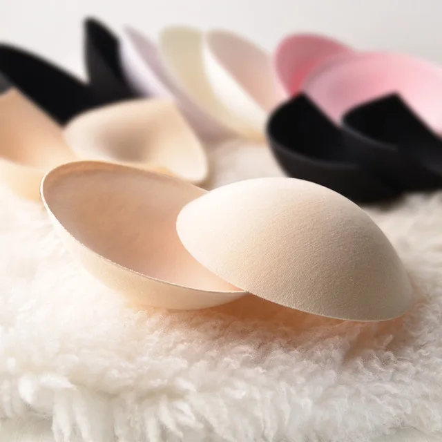 2 шт. 1 пара Женские аксессуары губка купальник грудь пуш ап бюстгальтер подкладка