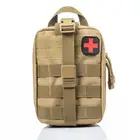 Тактическая медицинская сумка Molle, Тактические наборы первой помощи, охотничьи сумки, поясная сумка, военная сумка для повседневного использования, нейлоновая сумка для оказания первой помощи на выживание
