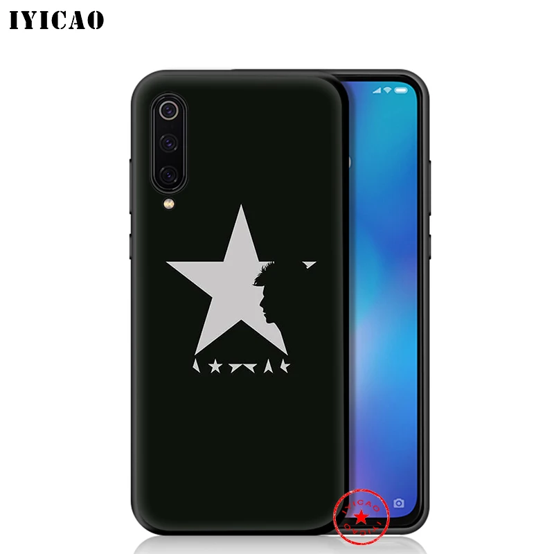 IYICAO David Bowie Soft Case for Xiaomi Mi 10 A3 A2 Lite A1 CC9 CC9E 9T 9 8 6 SE Pro F1 Max 3 5X 6X MiA1 MiA2 |