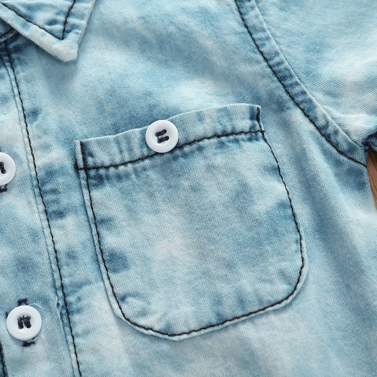 Детский джинсовый комбинезон на возраст 0-1 года | Мать и ребенок