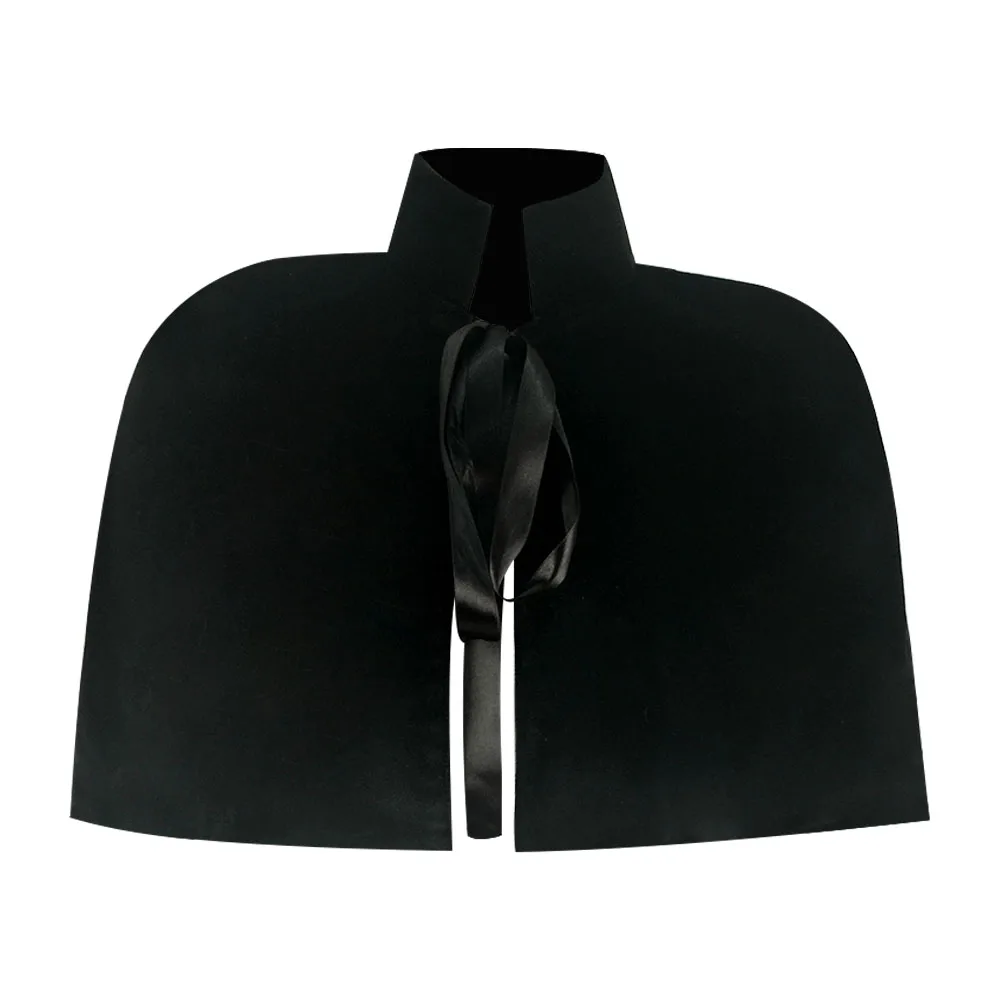 Cossky черный вельветовый в готическом стиле накидка для взрослых Хэллоуин