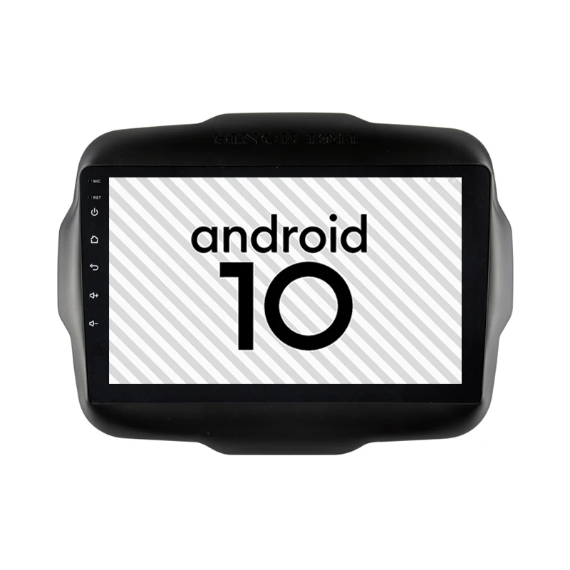 Совершенно новый автомобильный Android 10 gps 2.5D Взрывозащищенный экран для 2016 Jeep RENEGADE