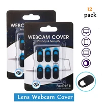 12pcs webcam cover universal smartphone laptop camera cover cache slider magnet web cam cover for laptop pc ipad macbook sticker