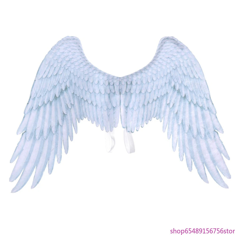 3D Рождественские Большие Крылья Ангел Дьявол рейва тематическая вечеринка