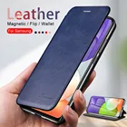 Магнитный кожаный флип-чехол для Samsung Galaxy A22 2021 A 22 4G 5G A225F A226B, подставка для карт, бумажник, чехол для телефона, оболочка, чехлы