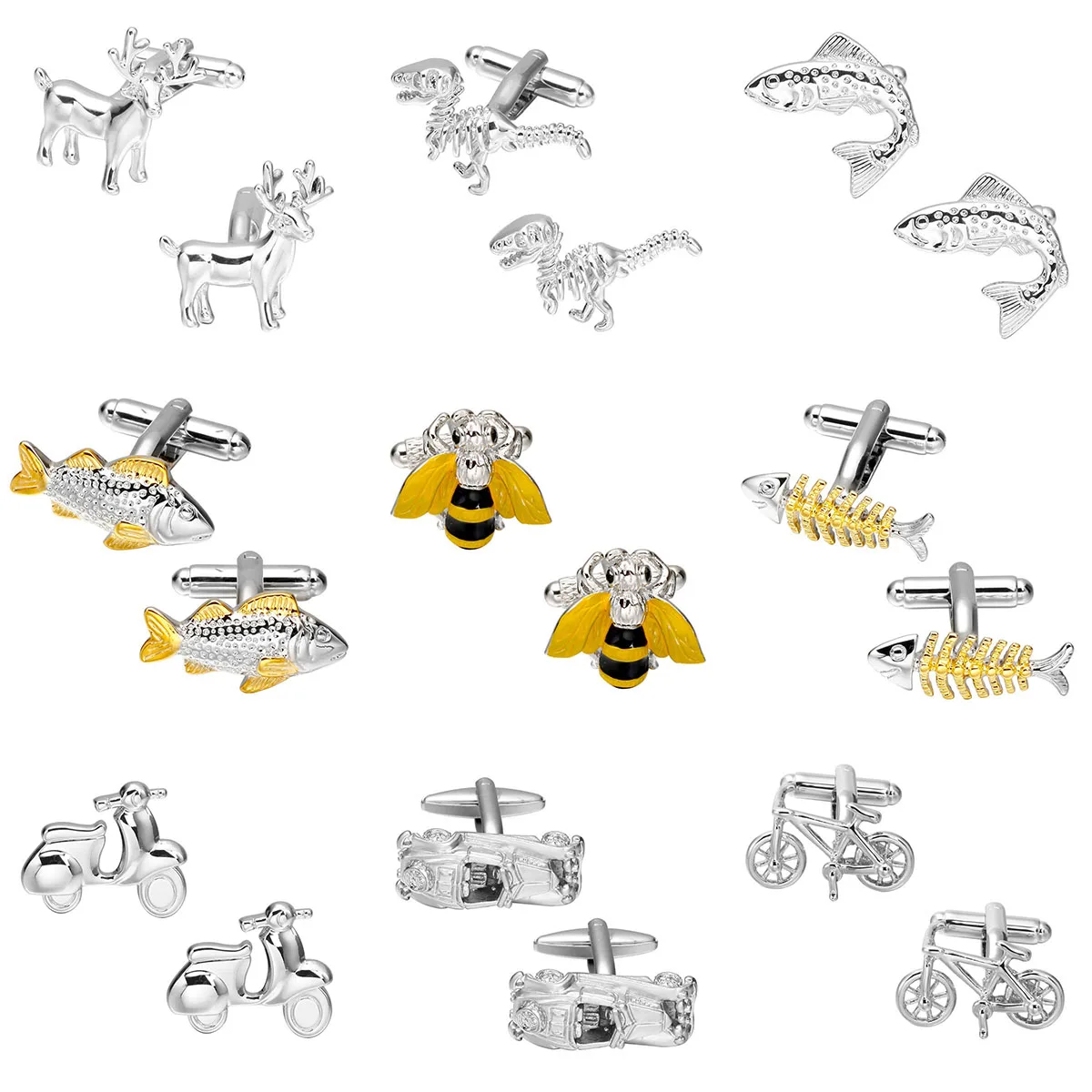 Роскошная рубашка лидер продаж запонка для мужчин брендовая