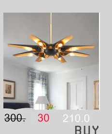 Chandelierrec чердак люстры черный/белый Железный корпус бар гостиная низкие потолки СВЕТОДИОДНЫЙ Потолок люстры светильники
