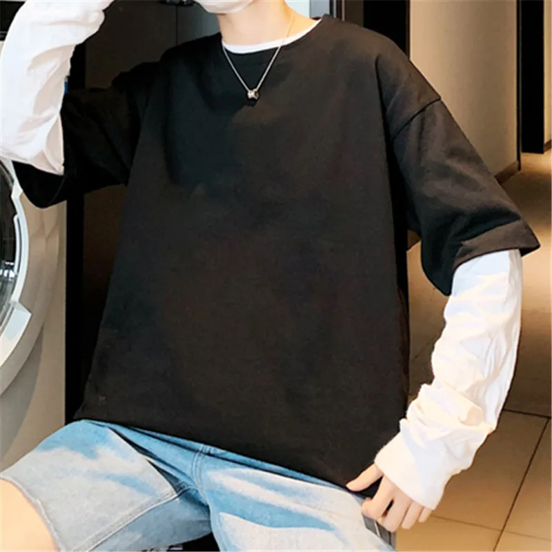 Мужская футболка 2020 Новое поступление летняя Модная Повседневная тонкая мужская