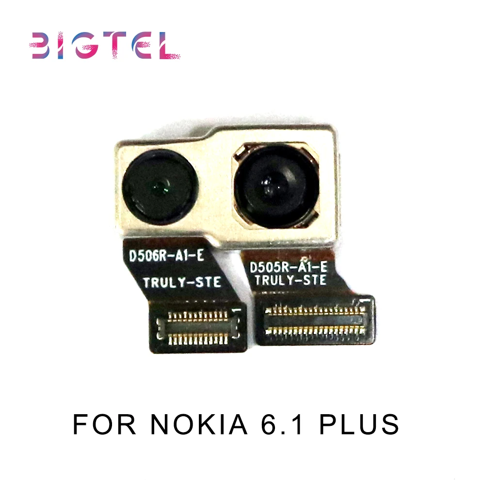 

5 Pcs/Lot 100% Original For Nokia 6 6.1 6.1 Plus Back Big Rear Camera Flex Cable