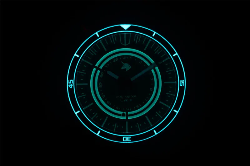 

Proxima PX01 unicorn Diver Watch PVD black Men Mechanical Watches 200M Waterproof Luminous 2021 Sport Relojes