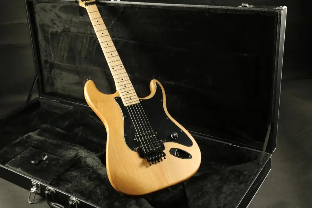 Высококачественная Разобранная гитара клен шеи красное дерево тела diy Гитарный