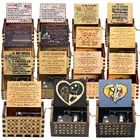 Хит продаж, деревянная музыкальная шкатулка с рукояткой для парка Юрского периода, красивый зверь, украшение для дома в небе, Рождественский подарок