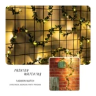 Украшение для сада, вечеринки, комнаты на День святого Валентина, гирлянда, венок, искусственные сказочные листья, уличный день, для помещения, плющ, Виноградная лоза