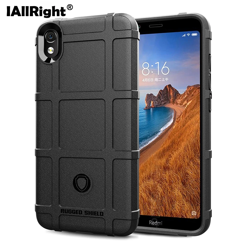 Защитный силиконовый чехол для телефона Xiaomi Redmi 7A чехлы с полным покрытием 360