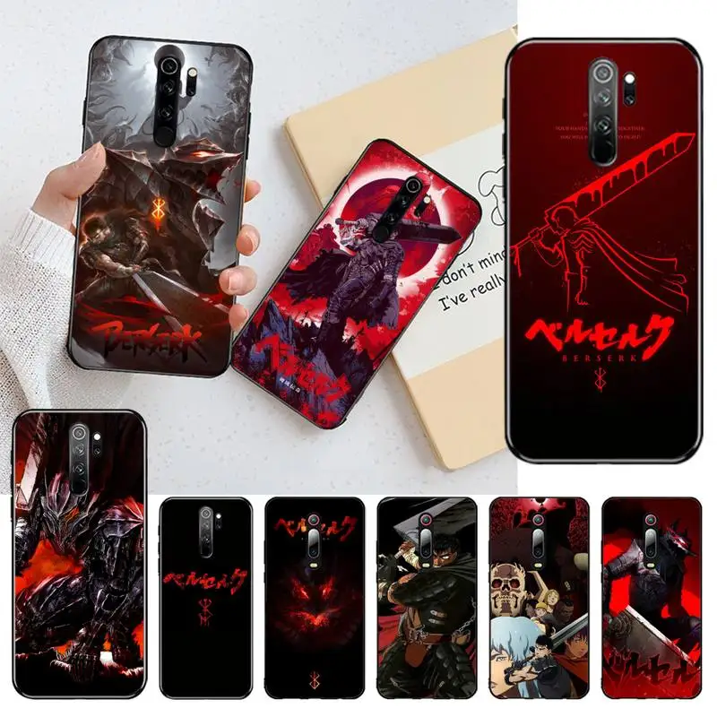 Высококачественный чехол для телефона PENGHUWAN berserk guts anime Customer Redmi Note 8 8A 7 6 6A 5 5A 4 4X 4A Go