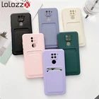 Чехол для Xiaomi Redmi Note 10 Pro Max 10S 9 9S 9T 10X, футляр со слотом для карт, чехол для телефона Xiaomi Poco M2 Pro, Защита камеры, мягкий чехол