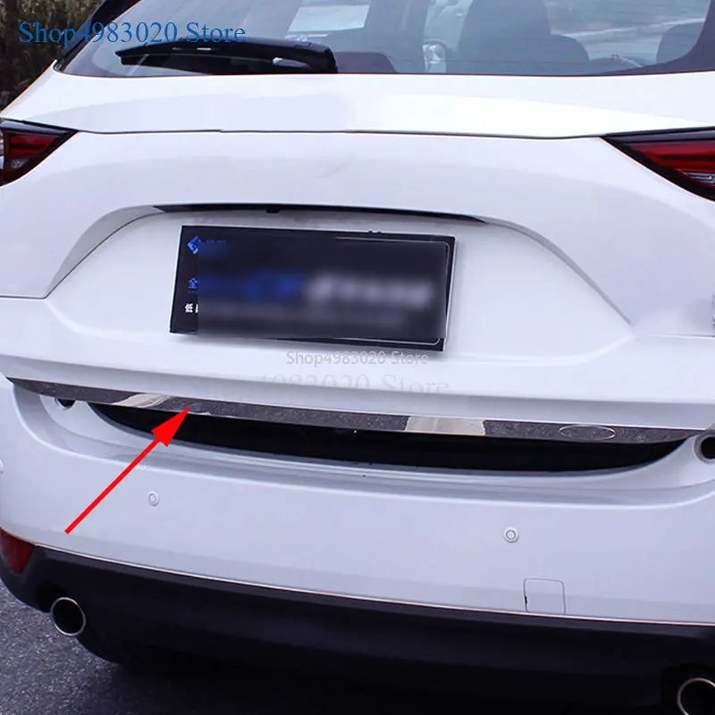 Для Mazda Cx 5 Cx5 2012 2013 2014 2015 2016 хромированная задняя багажная дверь отделка кромки