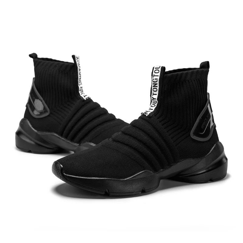 

Spring Autumn Fashion Socks Sneakers Men Casual Shoes Tenis Masculino Men Knit Breathable Walking Sneakers No-Slip Krasovki 2019