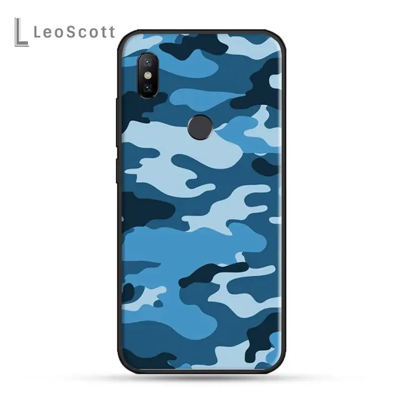 

Camouflage Pattern Camo military Army Phone Case For Xiaomi Redmi note 4 4X 8T 9 9s 10 K20 K30 cc9 9t pro lite max