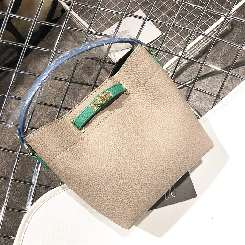 Новая женская сумка-мешок из мягкой искусственной кожи сахарного цвета женские